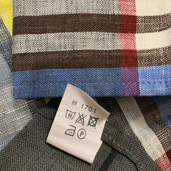 Hauptmann Germany 100% Linen Shirt, NWOT, machine washable, regular fit, Large - Picture 4 of 8